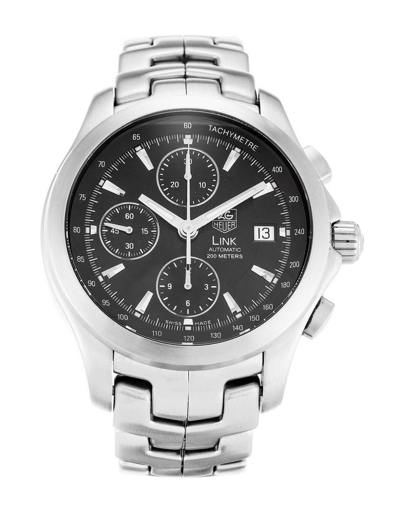 Black chronograph supplier watch